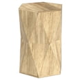 thumbnail image 1 of Simpli Home Mckinley 16 inch Wide Solid Wood Contemporary End Table in Natural, Assembled, 1 of 9