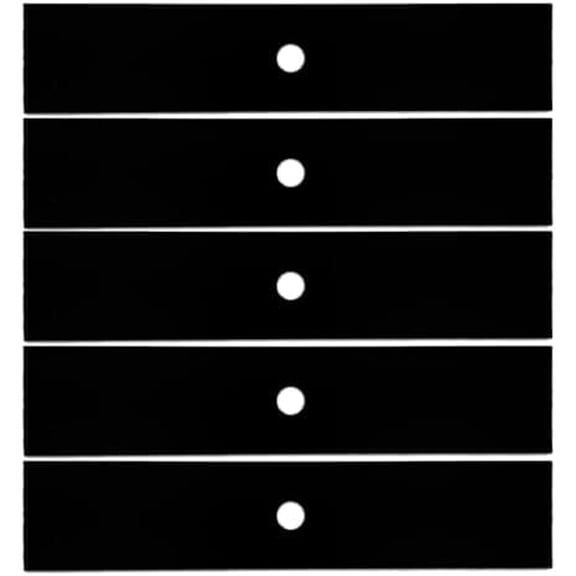Mclane 10" x 2" w/1/2 Hole Edger Blade Replaces Part# 2059 (5Pack)