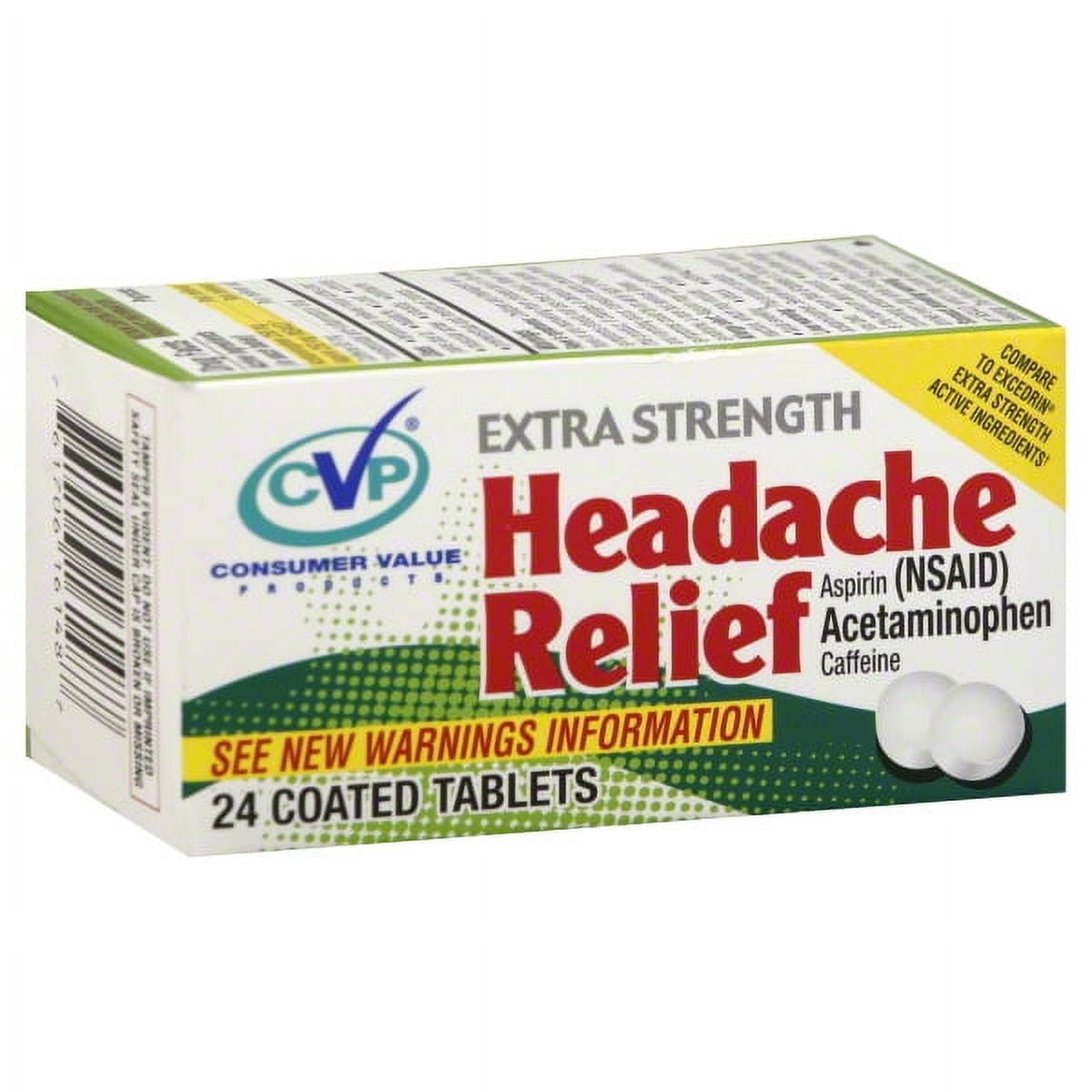 Mclane Company Cvp Headache Relief Tabs