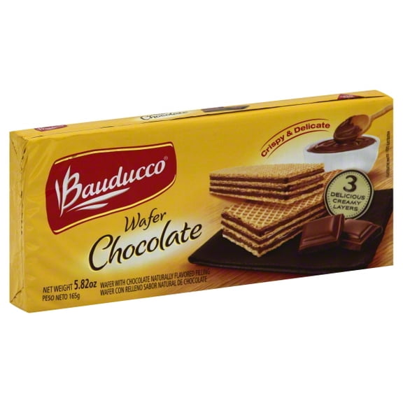 Bauducco Chocolate Wafer, 5.82 oz