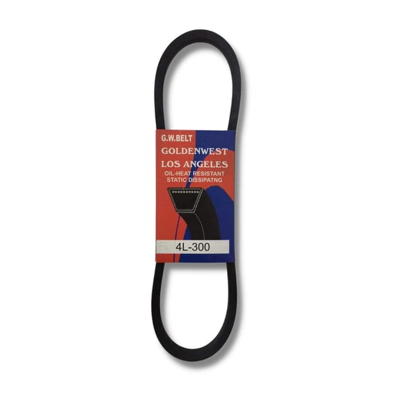 Mclane Edger Belt 4L-300 1/2"X30" fits many mower Oil-Heat Treated 2058