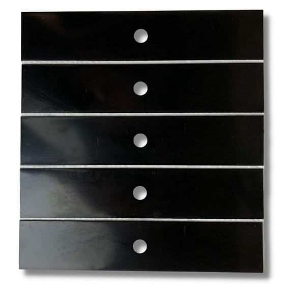 Mclane Edger Blades 10 Inch (5 Pack) - Replacement for Part# 2059-10 - Heat Treated Steel Edger Blade for Mclane & Power Trim
