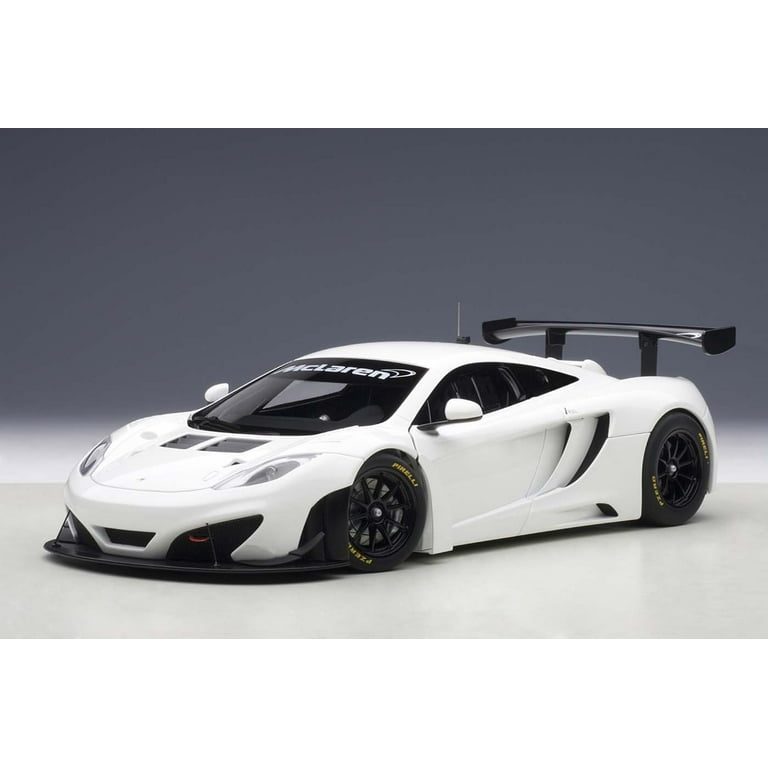 未展示品　オートアート 1/18 マクラーレン 12C GT3 ホワイト Mclaren 12C GT3 White 1/18 Diecast Model Car by Autoart