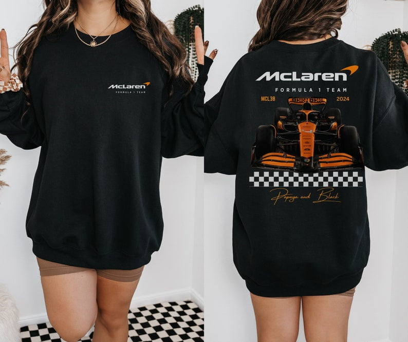 Mclaren 2024 Formula One Crewneck Unisex Sweatshirt Heavy Blend™ Sweatshirt Gift F1 Lando Norris