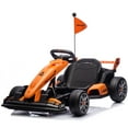 thumbnail image 1 of Mclaren 36V Electric Go Kart, Powered Powerful Ride on Cars with Tires, Drift/Sports Mode, Brake Pedal, Length Adjustment, Seat Belt, Rear Wheel Drive Electric Car for Kids Ages 6+ Years, 1 of 8