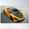 thumbnail image 1 of Mclaren 720S Poster Wall Art, Modern Wall Decor, 8x12 UNFRAMED, 1 of 3