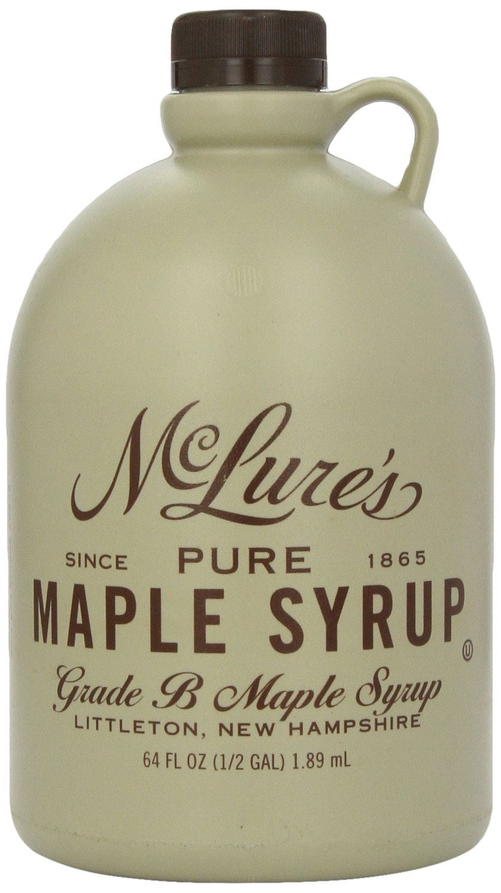 Mclure's Pure Grade A Very Dark New England Maple Syrup | Kosher | 64 fl. oz.