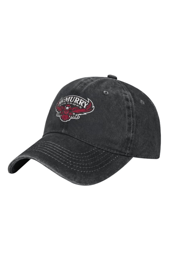 Mcmurry University Logo Hat Adjustable Baseball Cap Cotton Cowboy Hat, Fashionable For Man Woman