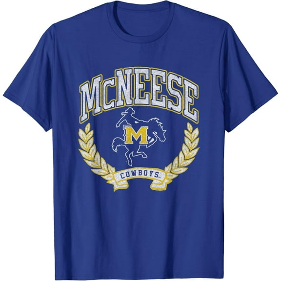 Mcneese State Cowboys Victory Vintage Blue T-Shirt