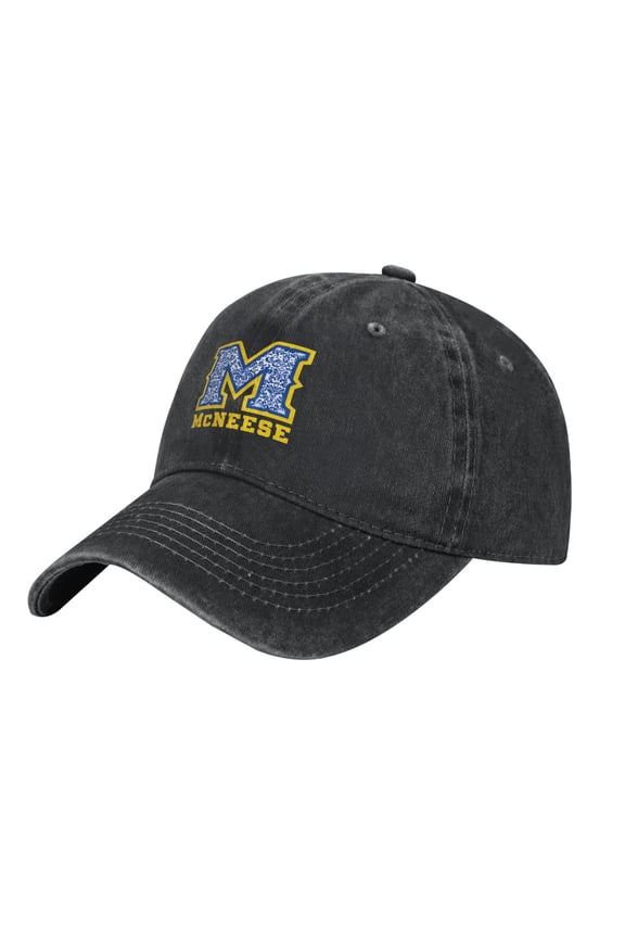 Mcneese State University Hat Adjustable Baseball Cap Cotton Cowboy Hat, Fashionable For Man Woman