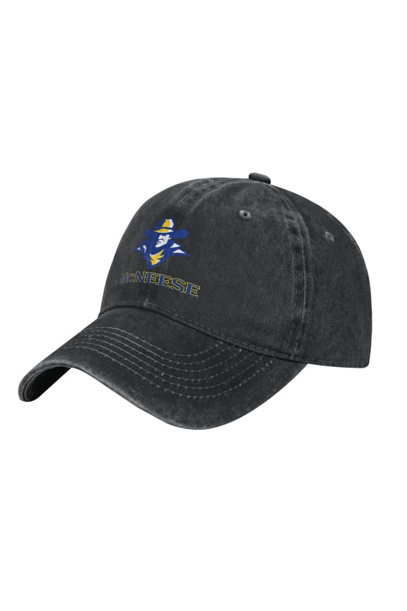 Mcneese State University Hat Adjustable Baseball Cap Cotton Cowboy Hat, Fashionable For Man Woman