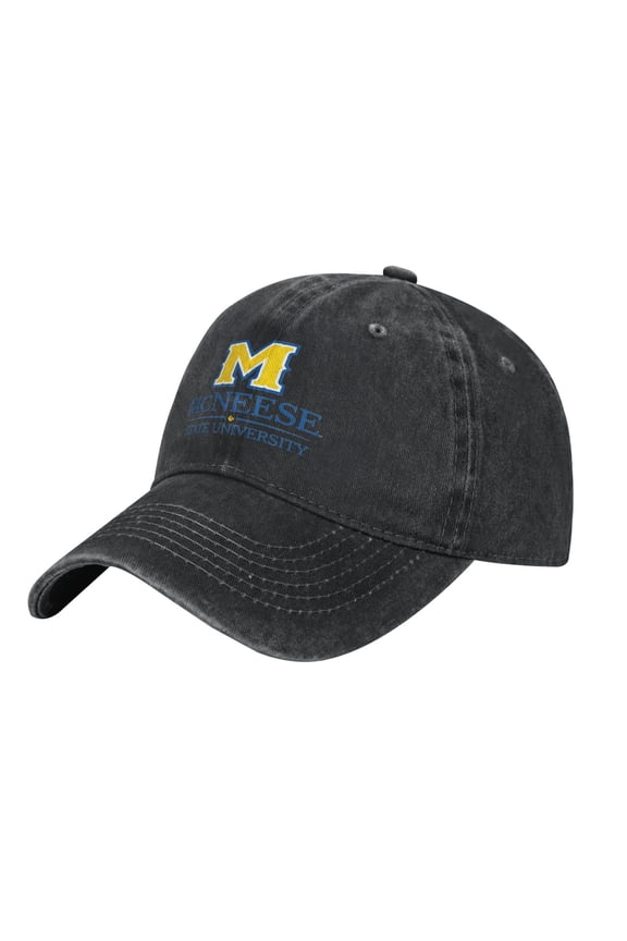 Mcneese State University Hat Adjustable Baseball Cap Cotton Cowboy Hat, Fashionable For Man Woman