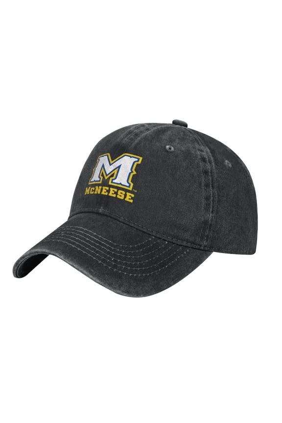 Mcneese State University Hat Adjustable Baseball Cap Cotton Cowboy Hat, Fashionable For Man Woman
