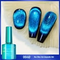 thumbnail image 1 of Mcolor 12D Cat Eye Gel Nail Polish, Magnetic Cat Eye Gel Polish , 8ml, Summer Colors Chameleon Magic Galaxy Effect Soak off Nail Art (12D Collection 1 Magnetic Nail Polish), 1 of 8