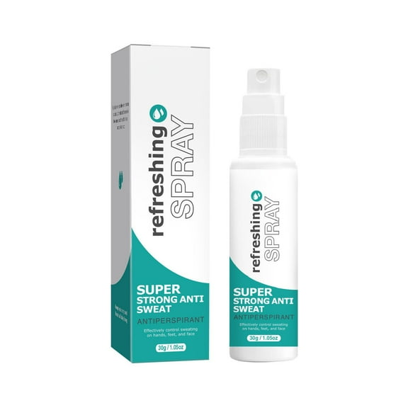 Mcolor Antiperspirant Spray, Clinical Strength Aluminium Chloride Strong Antiperspirant Hyperhidrosis Treatment for Excessive Sweating, Fragrance-free