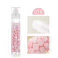 thumbnail image 1 of Mcolor Clear Rolling Ball Lip Oil, Natural Fruity Glossy Water Finish Ball Lip Gloss, Long Lasting Moisturizing Hydrating Roll-On Lip Balm Lip Glaze, 1 of 6