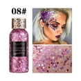 Mcolor Holographic Face Glitter, Long Lasting Glitter Shimmer Chunky