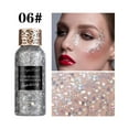 Mcolor Holographic Face Glitter, Long Lasting Glitter Shimmer Chunky
