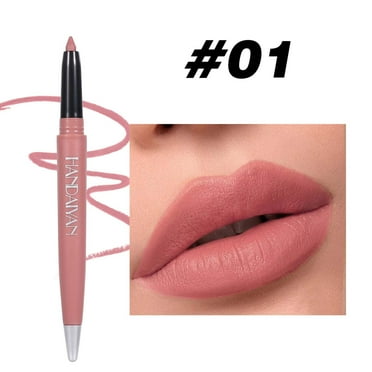 Mcolor Matte Crayon Lipstick, Mattes Velvet Lip Liner Non-Stick Cup Long Lasting Waterproof Lipstick Pencil, Lip Makeup Gift For Ladies