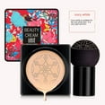 thumbnail image 1 of Mcolor Mushroom Head Air Cushion CC Cream Foundation, Beauty Cream Exo Too BB Cream,Moisturizing Matte Oil Control Concealer, Long Lasting with Mushroom Makeup Sponge Liquid Foundation, Ivory, 1 of 7