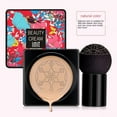 thumbnail image 1 of Mcolor Mushroom Head Air Cushion CC Cream Foundation, Beauty Cream Exo Too BB Cream,Moisturizing Matte Oil Control Concealer, Long Lasting with Mushroom Makeup Sponge Liquid Foundation, Natural, 1 of 1