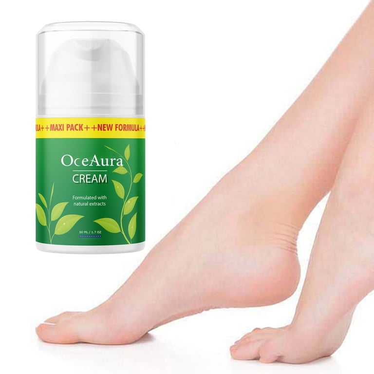 Mcolor Natural Foot Cream for Dry Cracked Feet, Athletes Foot