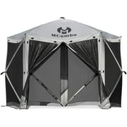 Mcombo 5-Sided Gazebo Portable Pop Up Tent Canopy, Shelter Hub Screen Tent for Outdoor Party (5-7 Persons), 1024-5PC