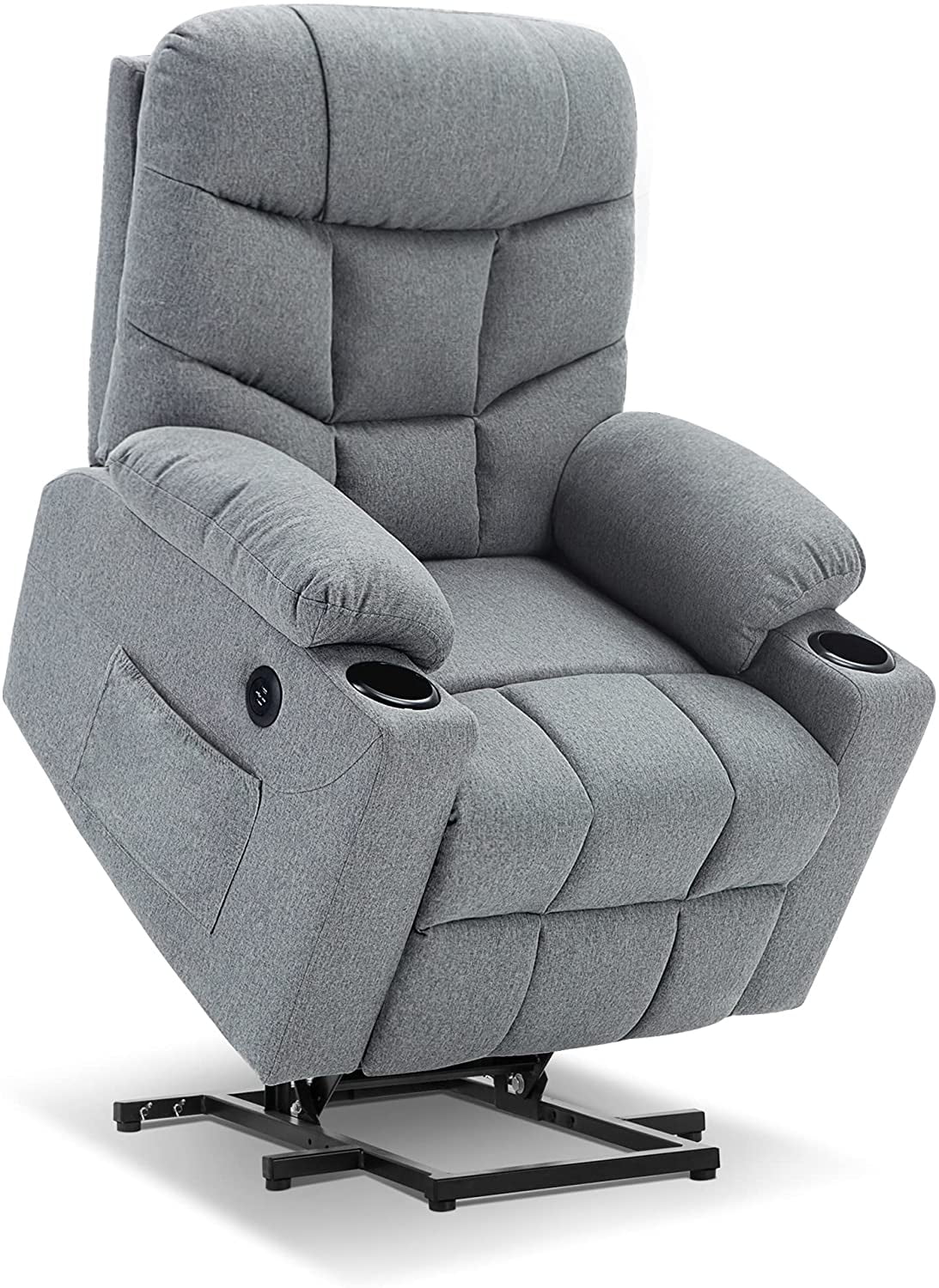 Electric Power Lift Recliner Chair Sofa for Elderly, 3 Positions