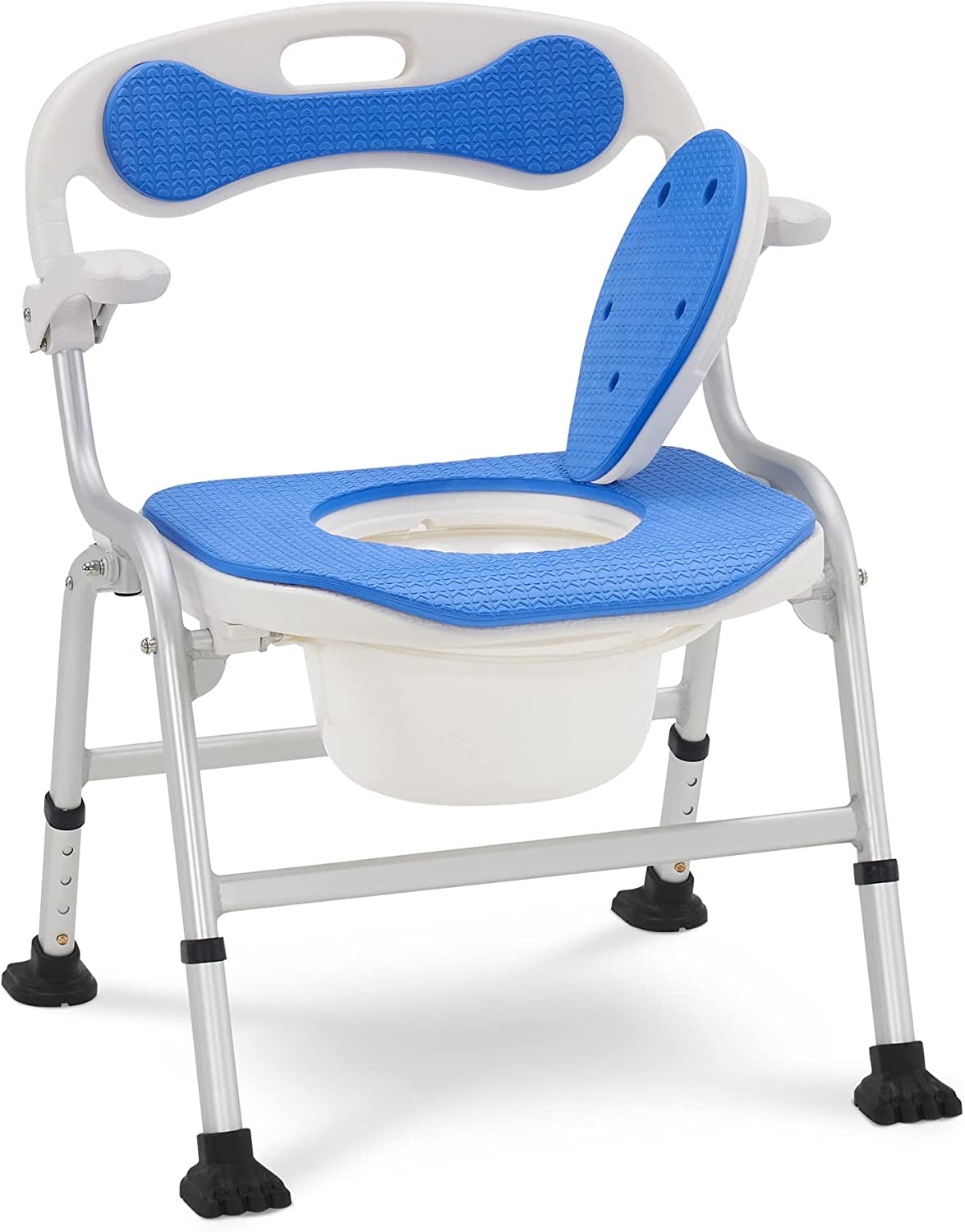 Folding Shower Chair for Travel, Shower Chair No Assembly with Unique AntiSlip Foot