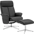 thumbnail image 1 of MCombo Recliner with Ottoman, Adult Faux Leather Living Room Chair with Adjustable Backrest and Ottoman, 1 of 9
