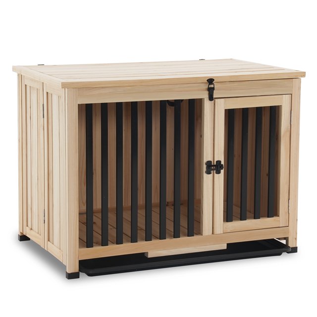 Wooden Portable Foldable Pet Crate Indoor Outdoor Dog Kennel Pet
