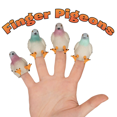 thumbnail image 1 of Mcphee Finger Pigeons Finger Puppets (4 Pack), 1 of 3