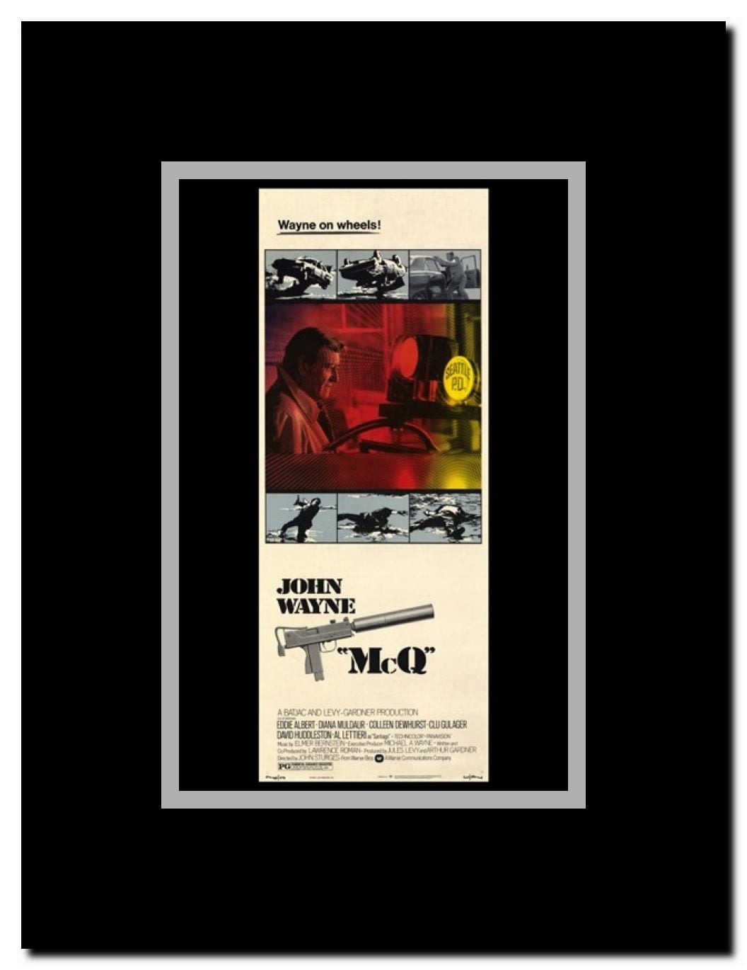 Mcq Framed Movie Poster