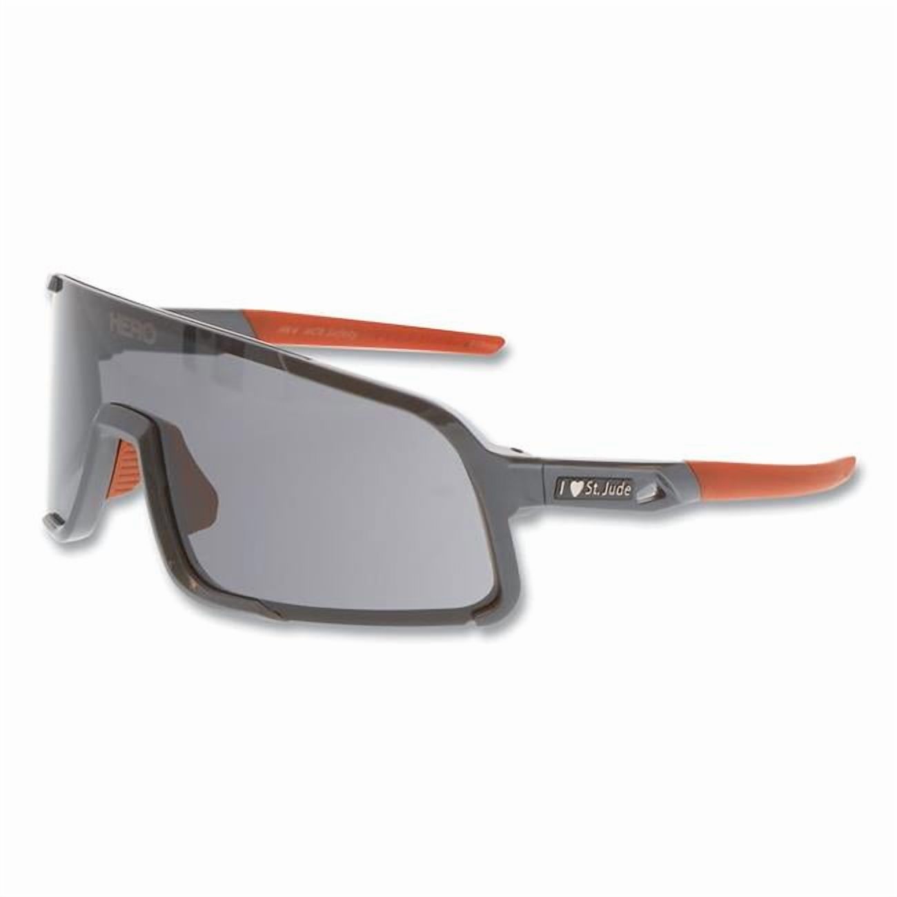 Mcr Safety 127-HK432PF Hulk HK4 Series Safety Glasses, Gray Lens, Max6 Anti-Fog Coating, Gun Metal Polycarbonate Frame