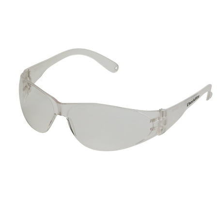 Mcr Safety Checklite Scratch-resistant Safety Glasses, Clear Lens