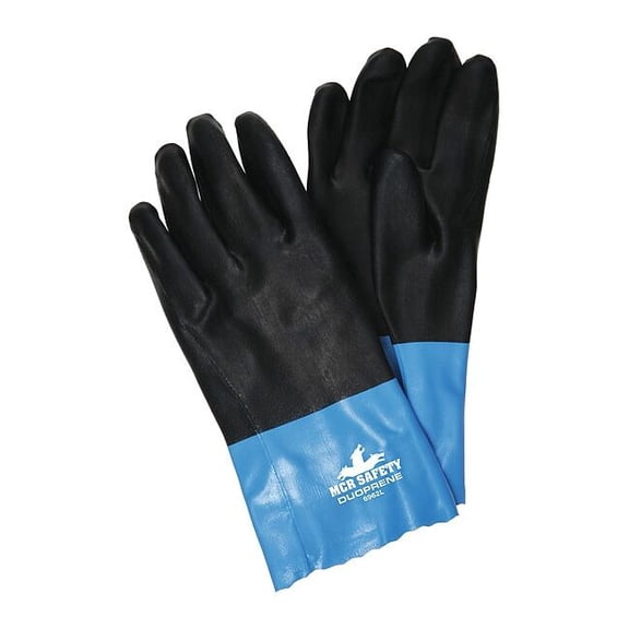 Mcr Safety Chemical Gloves,M,12"L,Sandy,PR 6962M