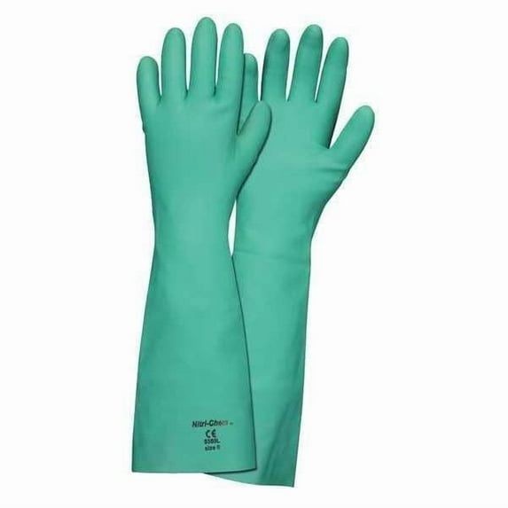 Mcr Safety Chemical Gloves,XL,18"L,Textured,PR 5350XL