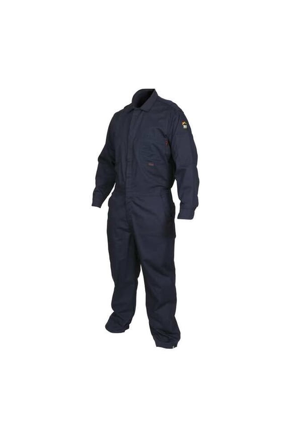 Coverall, 8.7 cal/sq cm ATPV, X3, MaxComfort(TM), Snap Closure, Zipper Closure