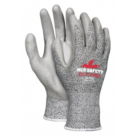 Mcr Safety Cut-Resistant Gloves,Acrylic,2XL,PK12 92752XXL