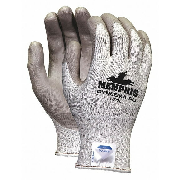 Mcr Safety Cut-Resistant Gloves,M/8,PR 9672M