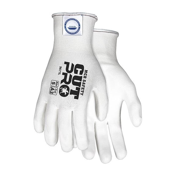 Mcr Safety Cut-Resistant Gloves,M/8,PR 9677M