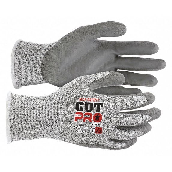 Mcr Safety Cut-Resistant Gloves,S/7,PK12 92752S