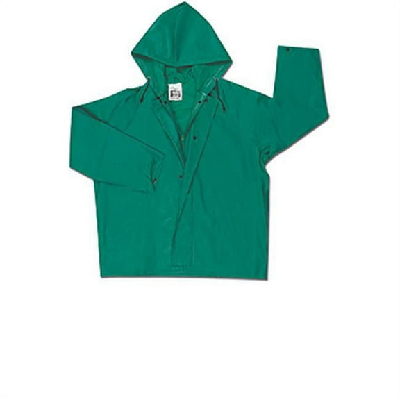 Mcr Safety Dominator 0.42mm PVC/Poly/PVC Jacket,2XL 388JHX2