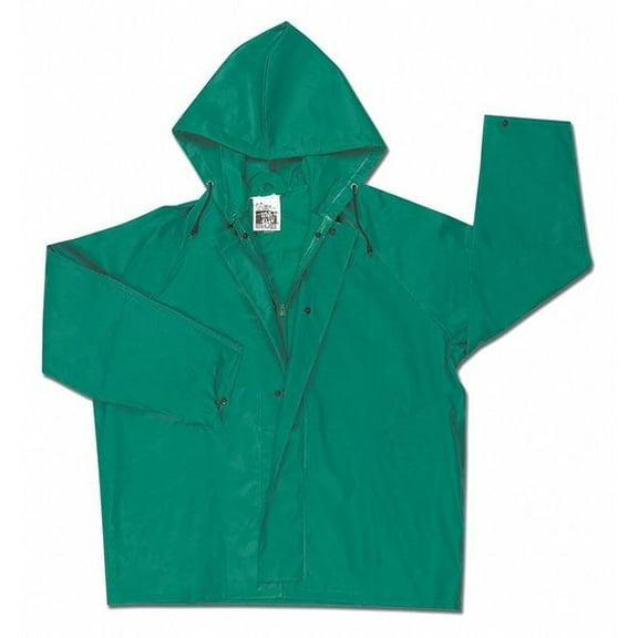 Mcr Safety Dominator 0.42mm PVC/Poly/PVC Jacket,XL 388JHXL