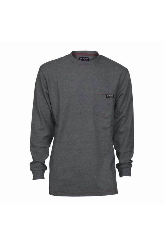 Men's FR Long Sleeve Shirt, 10.6 cal/sq cm, L LST1GL