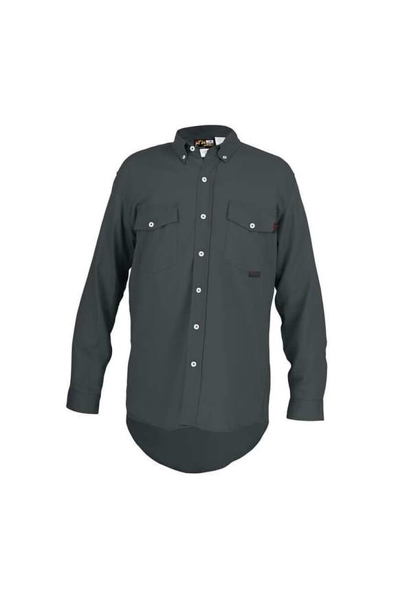 Men's FR Long Sleeve Shirt, 8.7 cal/sq cm, XL, Max Comfort(TM) S1GXL