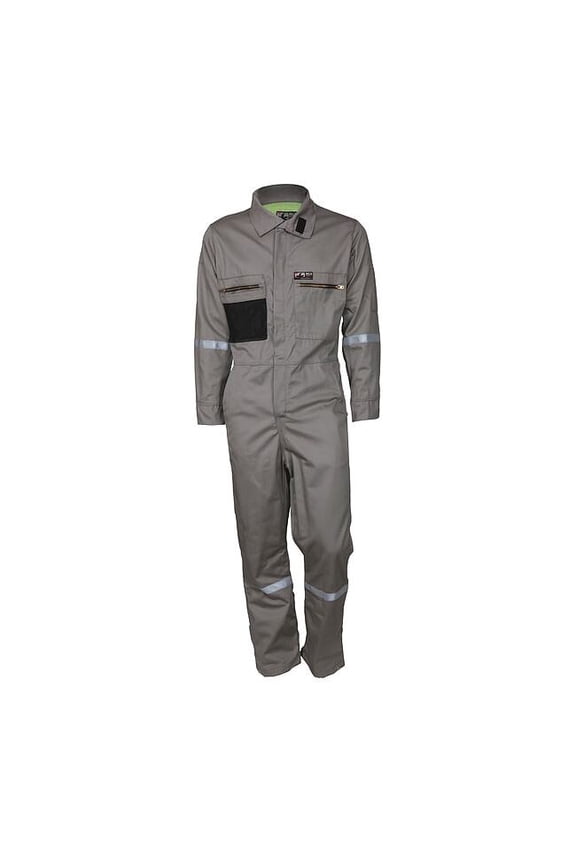Flame-Resistant Coverall,38 Size SBC201138