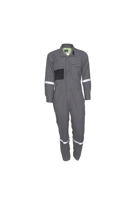 Flame-Resistant Coverall,48 Size SBC101148