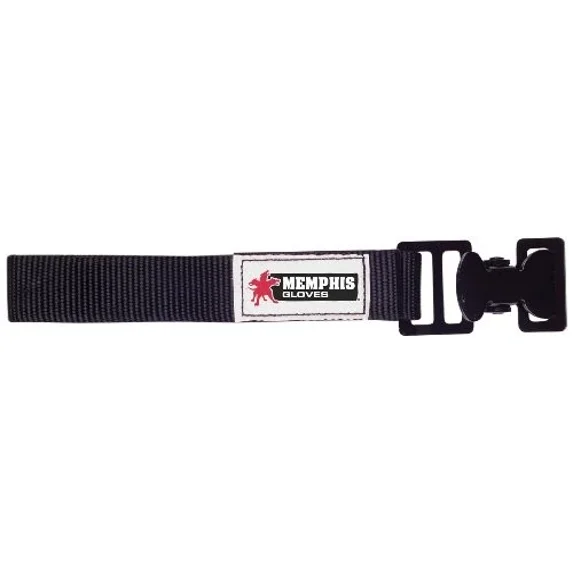 Mcr Safety Gcb Nickel Gloves Utility Clip With Nylon Strap, Black,Large
