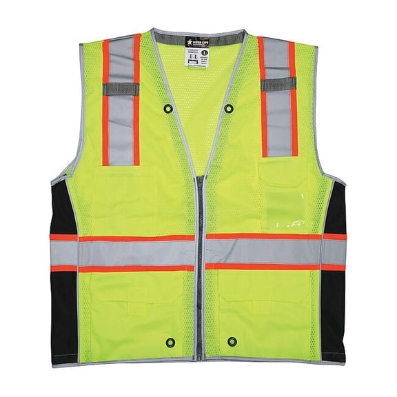 Mcr Safety High Visibility Vest,3XL Size,Unisex SURVCL2LX3